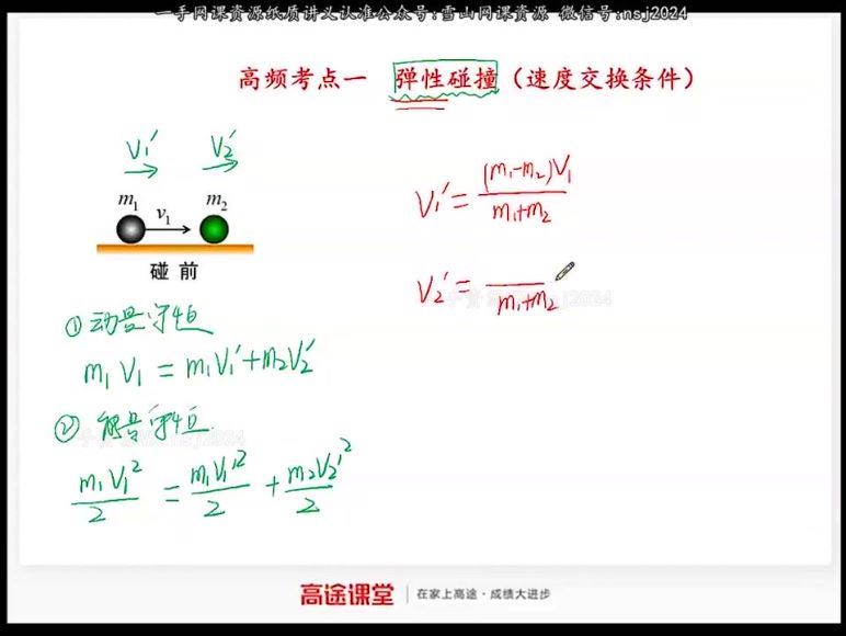 2023高三高途物理高明静S班资料库 网盘资源