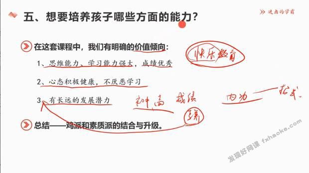 小学深度学习策略-学霸养成计划视频讲解课程-网盘资源