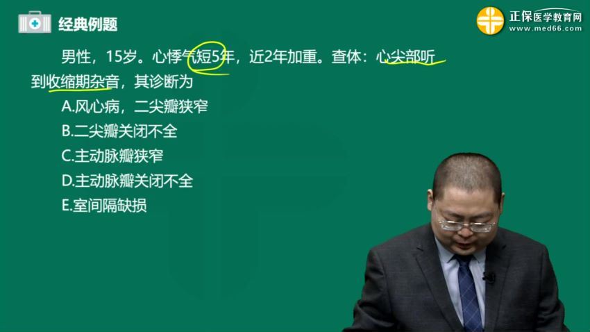 2021医学：21年心血管内科主治医师