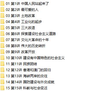 人教部编8年级历史下册基础知识点精讲教学视频(丁子江 4.6h)下载