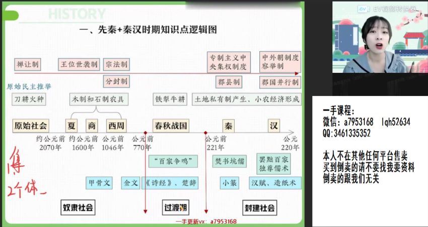 2023高三作业帮历史席月一轮暑假班 网盘资源