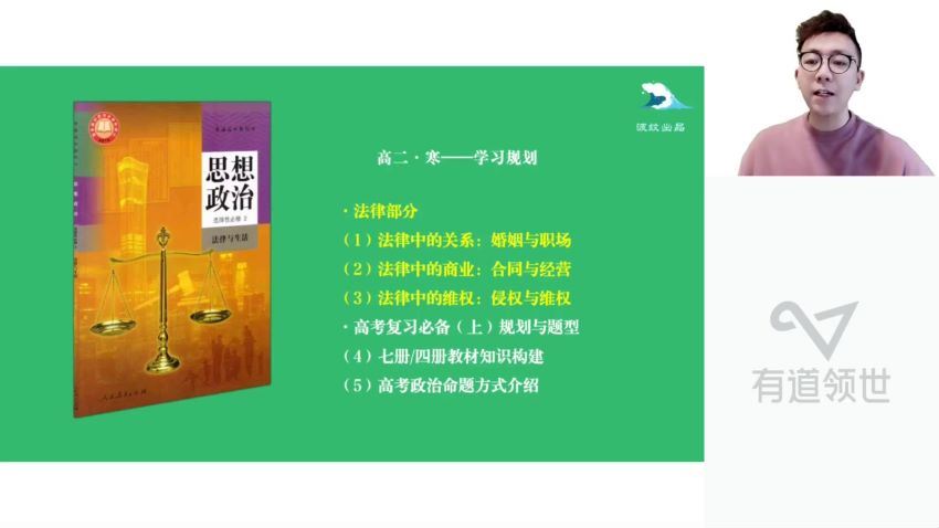 2023高二有道政治张博文高二政治全体系学习卡（规划服务） 网盘资源