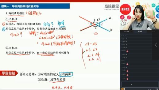 [GT课堂-寒假]初一(七年级)数学下册知识点预习直播视频课程(刘老师 通用版)