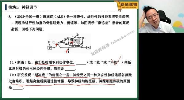 徐京2022年高考生物点睛班知识串讲专题课程(含讲义资料)网盘分享