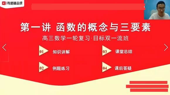 王伟数学2021届高考数学全年复习双一流网课资源(一二三轮合集)