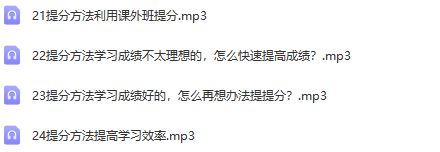 温爸教子《六年级小升初孩子提分策略》音频Mp3课程 百度云网盘