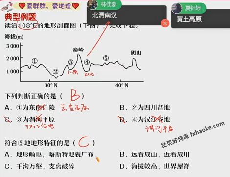 王群地理2024届高二地理寒假春季联报(A+尖端)百度网盘