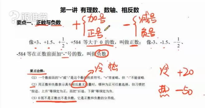 傲德初一数学全年班直播视频网课资源全集(含电子讲义)